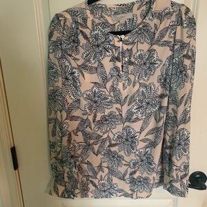 NWT Loft Keyhole Blouse